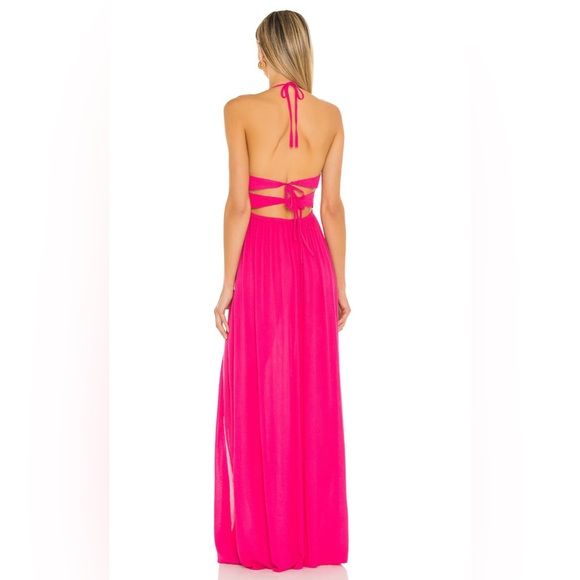 New Superdown Arina Maxi Dress in Pink XS - Picture 2 of 5